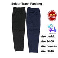 TRACK BOTTOM/Tracksuit For Kids & Adult / Seluar Sukan budak & dewasa kain brushed tricot SELUAR TRA