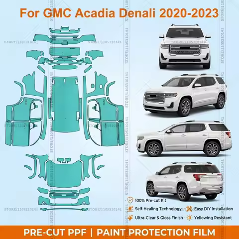 Pre-Cut Paint Protection Film PPF Transparent Bumper Protector Automotive Clear Bra Car Film For GMC