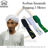 PUTIH Imamah Turban 5 Meters Long White Imamah 3 Meters Imamah 3 Meters Long Imamah Turban 3 Meters