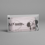 迪士尼 4層一次性口罩 - 初曉粉紅 (12 個) - 米尼 - 大碼