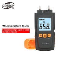 BENETECH Tester Moisture Temperature GM605 Humidity Wood Humidity Meter Humidity Meter Standard Wood