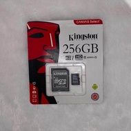 Kingston SD Card Micro SDHC  เมมโมรี่การ์ด/มี่(2gb4gb8gb16gb32gb64gb128gb256gbกล้องติดรถยนต์ / โทรศัพท์มือถือ)