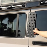 For INEOS Grenadier 2020-2024 Aluminum Alloy Car Rear Window Glass Honeycomb Protection Panel Cover 