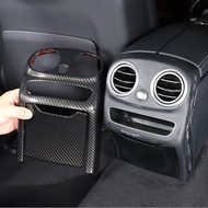 Car Rear Air Conditioning Outlet Vent Cover Trim Stickers For Mercedes Benz C Class W205 W206 2015-2