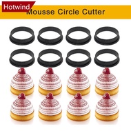 HOTWIND Mousse Circle Cutter Decorating Tool Round Shape DIY Cake Dessert Mold Perforated Ring Non Stick Bakeware Tart C4O9