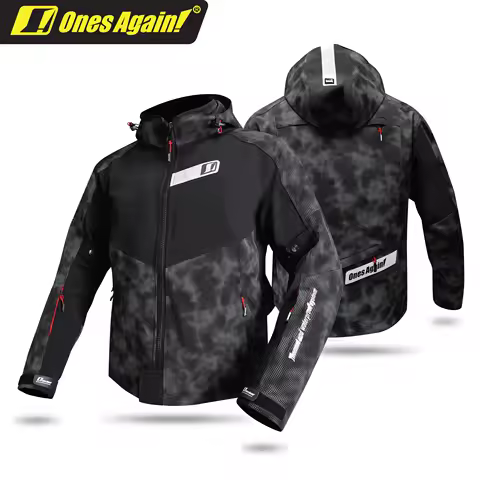 Ones Again! RIDING GEAR JACKETS Motorcycle riding jacket Waterproof, windproof and warm Reflective c