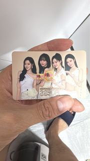aespa 辛拉麵 聯名小卡