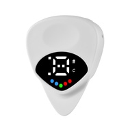 Ammoon 2 trong 1 miếng gảy đàn guitar Tuner guitar dân gian Ukulele màu đa chức năng Tuner Đèn nền h