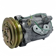 RGFROST Universal Auto AC Air Conditioning Compressor A1-115 7B10 24V for VW TT Xinyuan Excavator AC