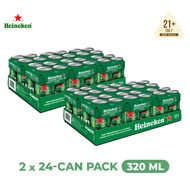 [Bundle Deal] Heineken Premium Pilsner Lager Beer Can 5.0% Alcohol (48 x 320ml)