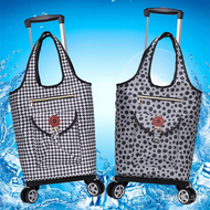 /To Facilitate Travel/  Grocery Shopping Luggage Trolley Insulated Shopping Bag Foldable and Portabl
