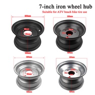 Szie 16X8-7 16*8-7 inch vacuum rims Go-Kart accessories 7 inch ATV wheel hub for Modified 4 wheeled 