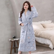 New store opening 50% discount for only three daysNew Womens Pajamas Winter Dressing Gowns Cotton Ju