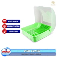 Orocan Dish Rack Drainer Dish Organizer / Kitchen Organizer / with Cover Lagayan ng Plato Baso etc  
