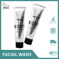 MS GLOW MEN - Sabun Muka MS Glow For Men - Facial Wash MSGlow Men - MS Glow Men Original Official