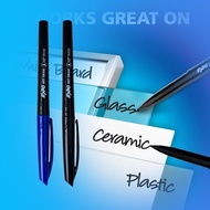 ((· · Sanfu Water-Based Marker Pen EXPO16001 Water-Soluble Pen Wet Eraseable Film Pen Temporary Mark
