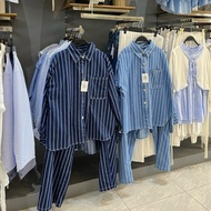 FEFE ONESET JEANS STRIPE