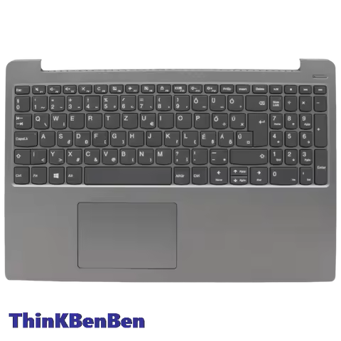 HU Hungarian Mineral Gray Keyboard Upper Case Palmrest Shell Cover For Lenovo Ideapad 330S 15 15IKB 