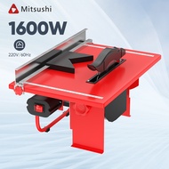 Mitsushi MIT-TZ800 1600W 220V Bench Saw Professional ไฟฟ้าเดสก์ท็อปเลื่อย โต๊ะเลื่อยตัดฟรีใบเลื่อยวง