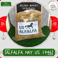 Alfalfa Hay BY US Grass Hay Rabbit Food - 1kg