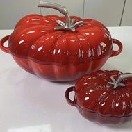 Staub Pumpkin Pot Cast Iron Enamel Pot Stew Pot Boiling Pot Oven Induction Cooker Gas Stove Universal