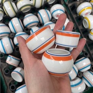 Jambul bird cup (including bamboo cup holders)