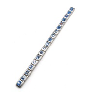 JIYAN2866 18pcs Stainless Steel Italian Module Bracelet Jewelry DIY Italian Charm Chain Dismountable