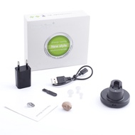 【ร้อน】อุปกรณ์ช่วยฟัง ITE แบบชาร์จไฟได้เครื่องช่วยฟังการได้ยินจากหูเครื่องช่วยฟัง S สำหรับผู้อาวุโสเค