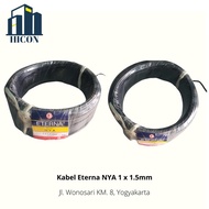 Kabel Listrik Eterna NYA 1 x 1.5mm - 1 Meter