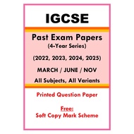 IGCSE Past Exam Papers 4-Year Series (2022-2025)