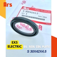EX5 ELECTRIC OIL SEAL COIL PLATE ORIGINAL JAPAN ARS S 30X42X4.5 / SD 18.9X28X5 EX 5