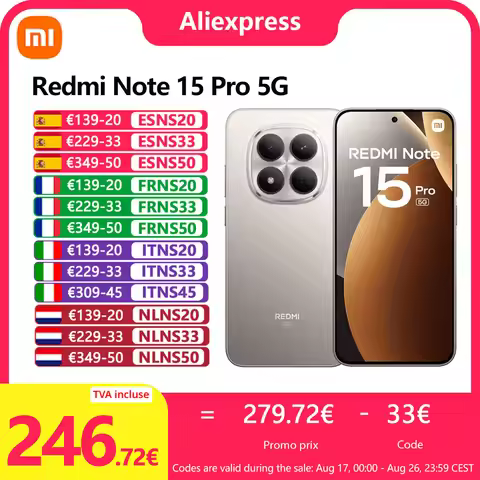 Xiaomi Redmi Note 15 Pro 5G, NFC, 6.83-inch 1.5K CrystalRes AMOLED Screen, 120 Hz, 200 MP Camera, 65
