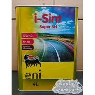 eni i-Sint super SN 10W40 Semi Synthetic Engine Oil 4L