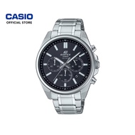 Casio Edifice EFV-650D-1AV Silver Stainless Steel Band Men Watch