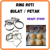 Ring Roti Bulat Ring Roti Petak Ring Murtabak Acuan Roti Canai Ring Telur Goreng Ring Buger Ring Petak 4x4x1