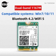 WIFI6 Support AX210 Gigabit Dual Band 5G Wireless Network Card M2/NGFF Interface Laptop Bluetooth 5.