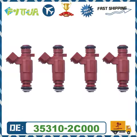 4pcs Fuel injector 35310-2C000 353102C000 for HYUNDAI ELANTRA 2011-2012 1.8L for KIA FORTE SOUL STAR