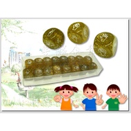 [Xingcheng Enterprise] Golden Glitter Guessing Game Dice (Glitter Boxing Dice/Rock Scissors Cloth Di
