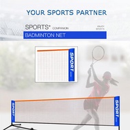 【Great Selection】 Portable Pickleball Net Badminton Net Indoor Outdoor Multi-Sport Pickleball Net We