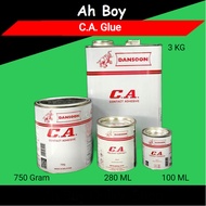 CA Glue | Contact Adhesive | Dunlop Gam | Formica Glue | Gam Kuning Dunlop Gam Kasut | 鞋子胶水 ( 100ml 