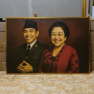 Custom canvas photo printing 120 x 90 cm Minimalist frame