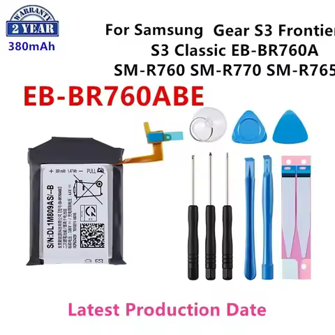 Brand New EB-BR760ABE 380mAh Battery For Samsung Gear 3 Frontier / Classic SM-R770 SM-R760 R765 SM-R