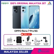 [ READY STOCK ] Original OPPO Reno7 Pro 5G 12GB + 256GB Smart Phone MediaTek Dimensity 1200 Max 5G 6.55 inches AMOLED