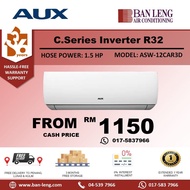 AUX 1.5HP C-SERIES WALL MOUNTED R32 INVERTER ASW-12CAR3D
