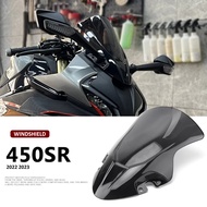 Motorcycle Accessories New 3 colors Windshield Extension Spoiler Deflector For CFMOTO 450 SR 450Sr 4