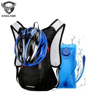 EAGLADE Hydration Pack Backpack Bag 2L Hydration Bladder RW1728 in Black