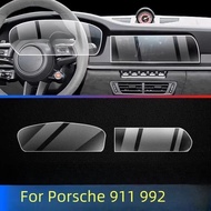 For Porsche 911 For Porsche992 LCD Touch Screen Navigation GPS Protection Accessories Tempered Glass