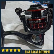 Reel pancing Catfish Ryota 2000 Power Handle Original - Alat Gulungan Pancing Profesional