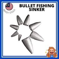 Bullet Fishing Sinker / Jig head / Batu Ladung / Casting