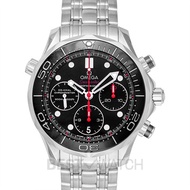 Omega Seamaster Diver 300 M Co-Axial Chronograph 41.5 mm Automatic Black Dial Steel Men s Watch 212.